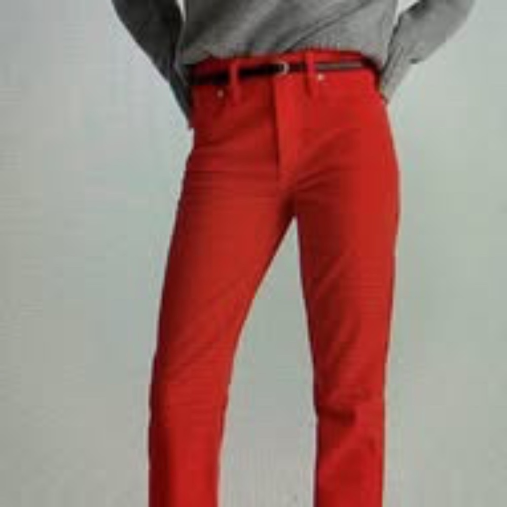 J Crew straight fit cords NWT